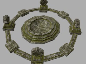 temple 3D Model