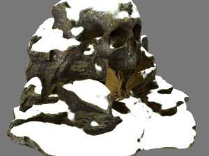 skull cave 3D Model