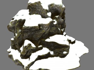skull cave 3D 모델