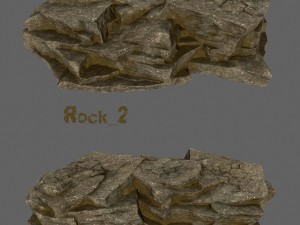 desert rocks 3D Model