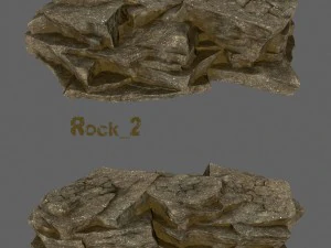desert rocks 3D Model
