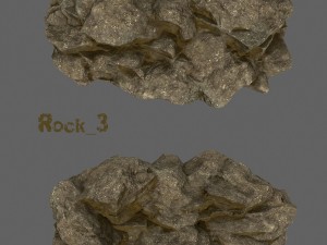 desert rocks 3D Model