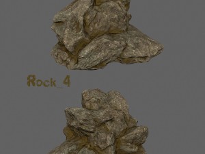 desert rocks 3D Model