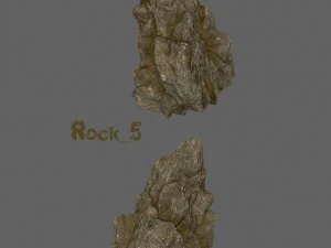 desert rocks 3D Model