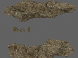 desert rocks 3D Model