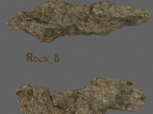 desert rocks 3D Model