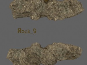desert rocks 3D Model