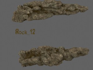 desert rocks 3D Model