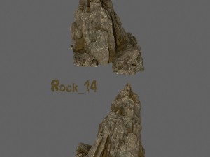 desert rocks 3D Model