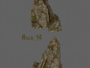 desert rocks 3D Model