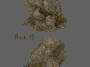 desert rocks 3D Model
