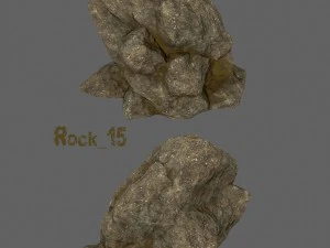 desert rocks 3D Model