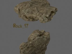 desert rocks 3D Model