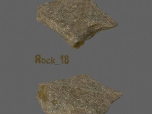 desert rocks 3D Model