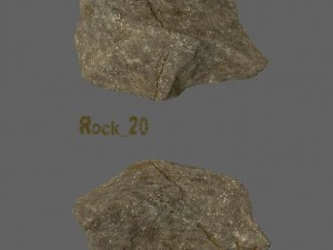 desert rocks 3D Model