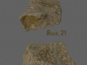 desert rocks 3D Model