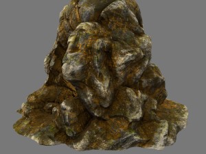 skull cave Modello 3D