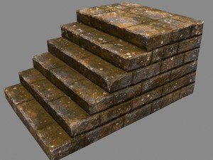 stairway 3D मॉडल