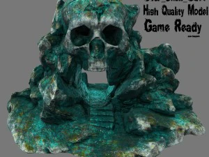 खोपड़ी गुफा 3D मॉडल