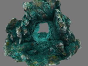 skull cave 3D Model