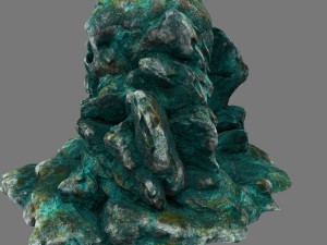 skull cave 3D Model
