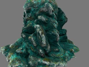 skull cave 3D Model