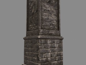 pillar Model 3D