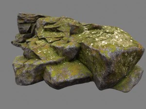 rock 10 3D Model