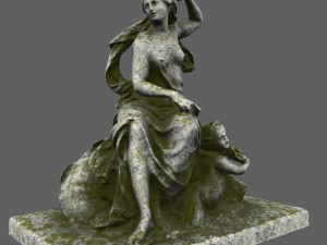 statue 3D मॉडल