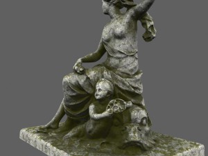 statue 3D मॉडल