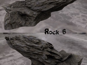 cliff rocks Modello 3D