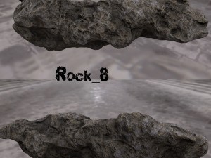 cliff rocks Modello 3D