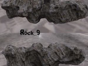 cliff rocks Modello 3D