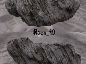 cliff rocks Modello 3D