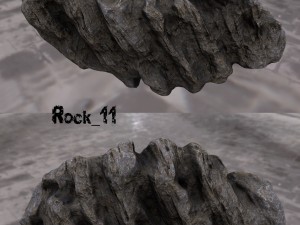 cliff rocks Modello 3D