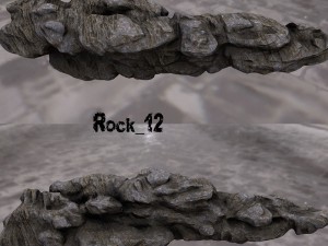 cliff rocks Modello 3D