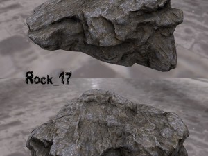 cliff rocks Modello 3D