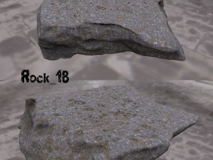 cliff rocks Modello 3D