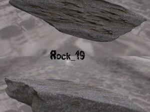 cliff rocks Modello 3D