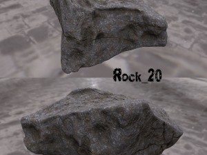 cliff rocks Modello 3D
