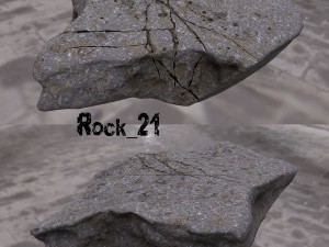 cliff rocks Modello 3D