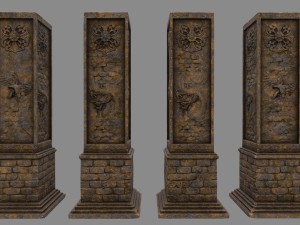 pillar Model 3D