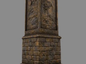 pilastro Modello 3D