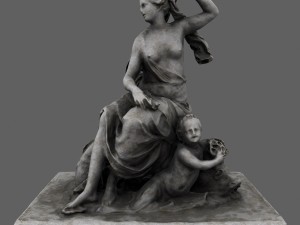 statue 3D मॉडल