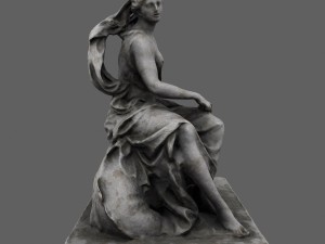 statue 3D मॉडल