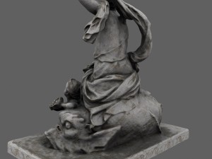 statue 3D मॉडल