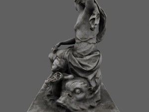 statue 3D मॉडल