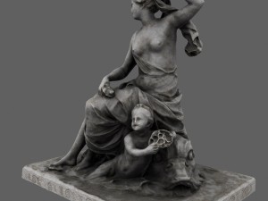 statue 3D मॉडल