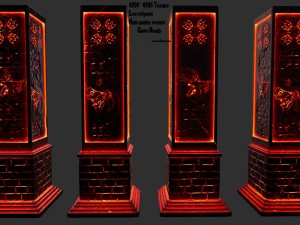 pillar 3Dモデル
