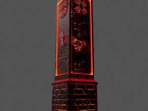 pillar Modelo 3D